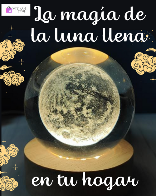LA LÁMPARA LUNA LLENA 3D FLOTANTE - UN OBJETO DECORATIVO ÚNICO